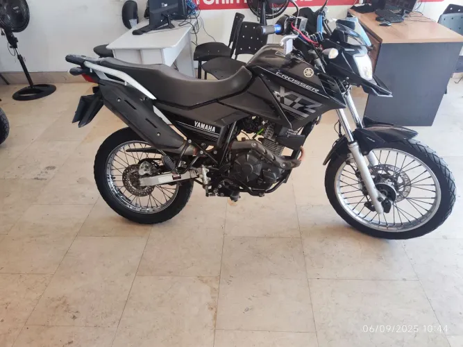 YAMAHA XTZ CROSSER 150 PRETA 2021 SHALON MOTOS SERRA 