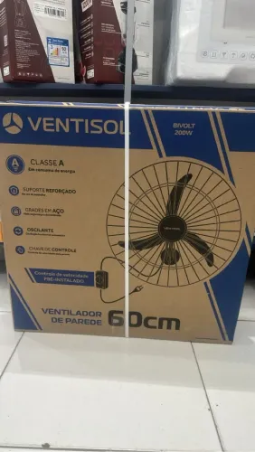Ventilador de parede 60cm 200 volt