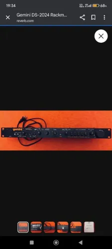 Gemini DS2024 - Sample Raridade Zerado na Caixa