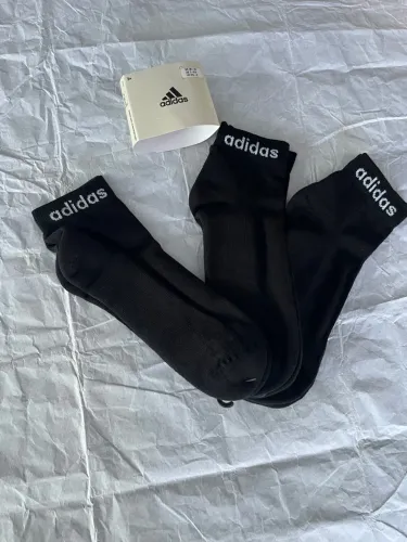 Kit meias Adidas - 3 Pares - Originais - Novas 