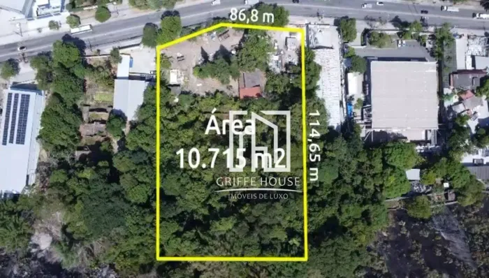 ESTRADA DOS BANDEIRANTES - TERRENO AMPLO COM 10715 m² E 89 METROS DE FRENTE À VENDA EM VAR