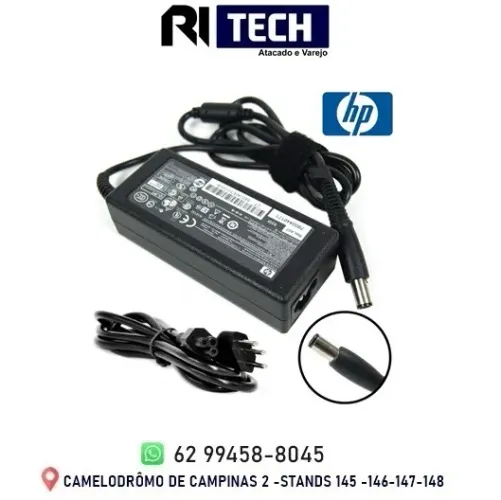 Fonte Carregador Notebook HP Compaq CQ62 18.5v 3.5a 65W