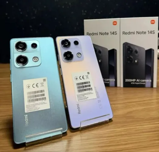 Xiaomi Note 14S 256GB 08RAM Novo Global Entregamos Gratis Capa Pelicula R$1499,00