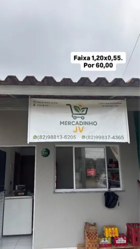 Faixa em lona