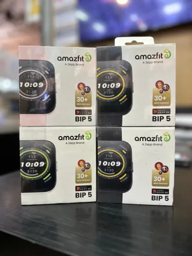 Smartwatch Amazfit Bip 5 Branco, Preto e Rosa 