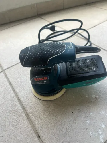 Lixadeira Roto Orbital Bosch GEX 125-1 AE com coletor de pó