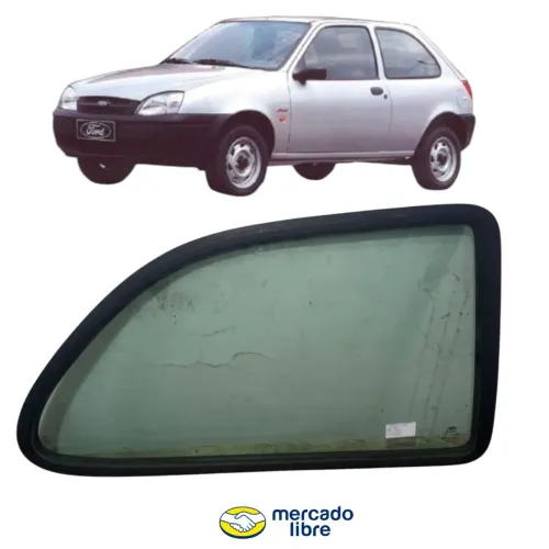Vidro Traseiro Direito Duas Portas Ford Fiesta 2001
