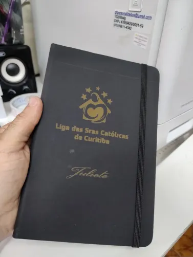Caderno Personalizado , agenda, Moleskine e caneta gravada a laser