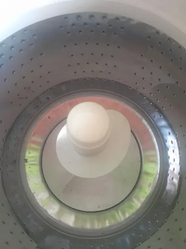 Máquina de lavar com defeito 