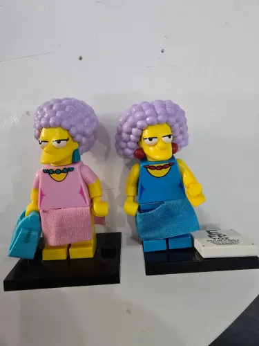 Lego minifigures os simpsons patty e selma completos