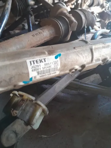 Setor de direção do Nissan kicks 