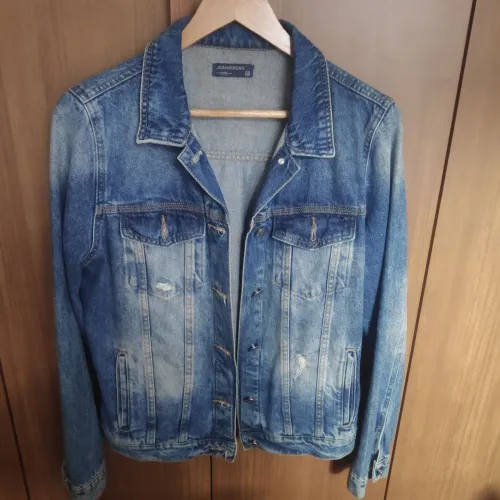 Jaqueta Jeanswear Azul - Tamanho Médio