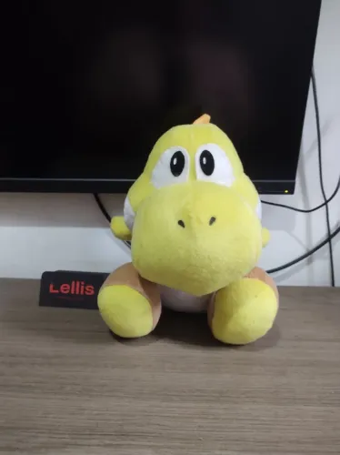 Super Mario World 2 - Pelúcia Yoshi Amarelo