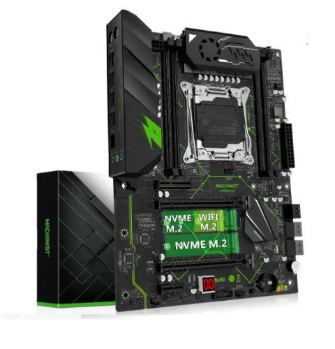 Placa mãe MR9APRO X99 na caixa + processador 