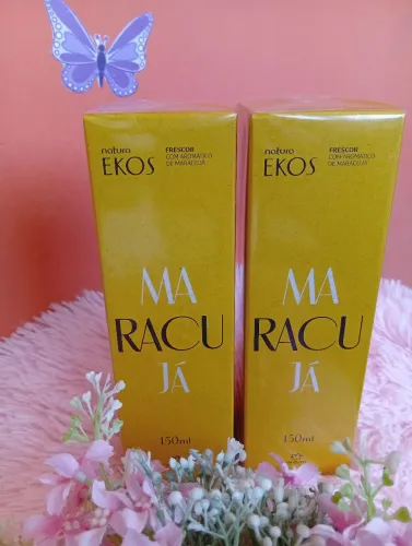 Colônias da Natura Maracujá, Andiroba,e cacau 