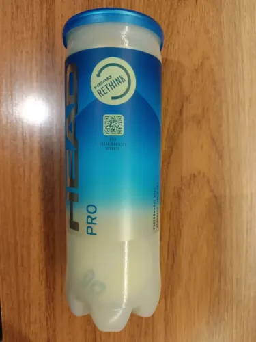 Tubo de Bolas de Tênis Head Pro