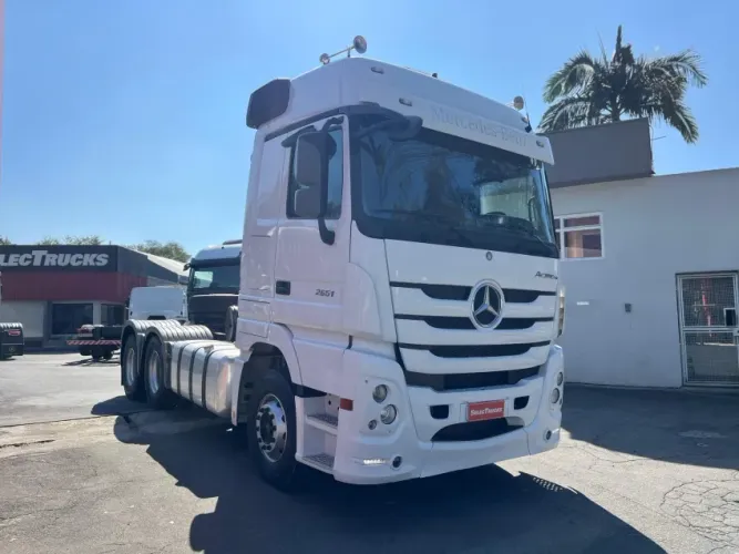 MERCEDES-BENZ ACTROS 2651 6X4 2018/2018 MEGASPACE.