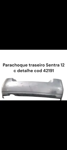 Parachoque traseiro Sentra 12