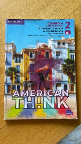 Livro didático inglês Cambridge American Think 2