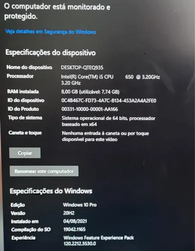 Computador Somente o Gabinete