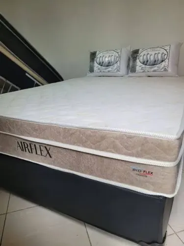 Colchão Airflex Bio Flex com base box casal / FRETE GRATIS - ENTREGA HOJEEE !!