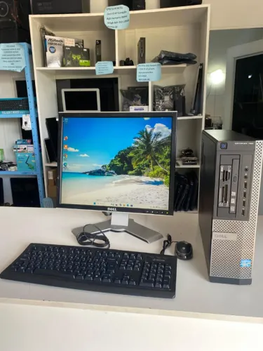 computador completo del790 core i5 2ªger/8gb mem/320gb+120gb ssd/tela 19 pol garantia e nf