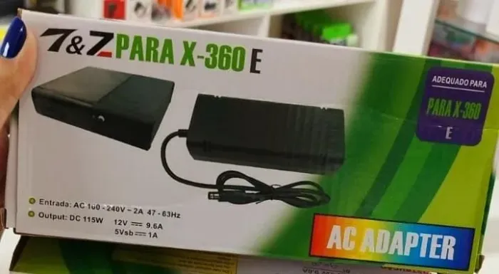Fonte para Xbox 360 Slim, pronta entrega em Rio Preto.