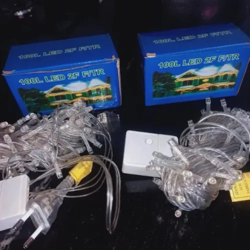 Luzes Pisca Led 20 Metros Multi Funções Cor Branco Quente Lindas