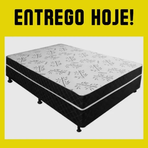 CAMA BOX CASAL - PRONTA ENTREGA - PREÇO BAIXO