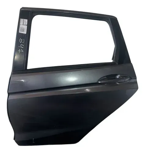 Porta Honda Fit 2016/2018 Traseira Esquerda Cinza