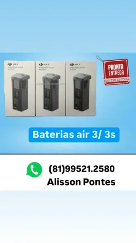 Bateria dji Air 3 e Air 3s zero