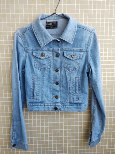Jaqueta jeans Blue Steel- Tamanho P