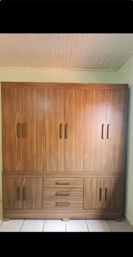 Guarda Roupa Casal Marrom