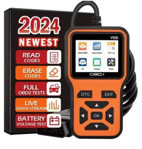 Scanner automotivo modelo V500 completo a vista ou 10 x de 22,04 no cartão de crédito