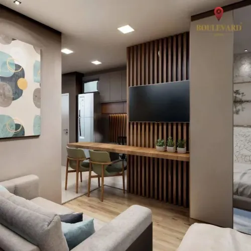 Studio no Navi Garcia com 1 dormitório à venda, 30 m² por R$ 356.927- Boqueirão - Curitiba