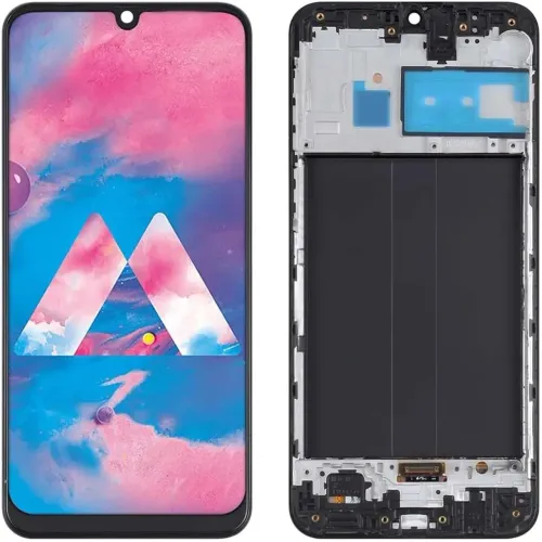 Frontal Samsung M30 Incell Com Aro
