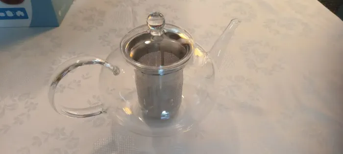 Chaleira de vidro 1,2L com infusor ADAGIO