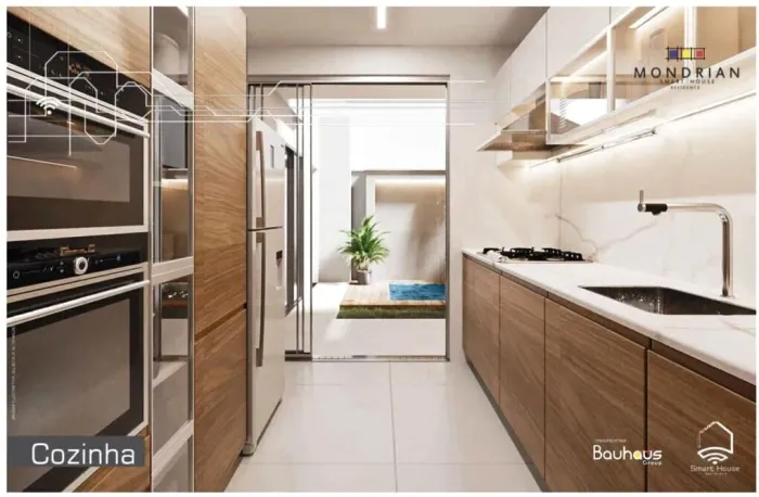 MONDRIAN SMART HOUSE Viva perto do aeroporto com 3 suítes e segurança
