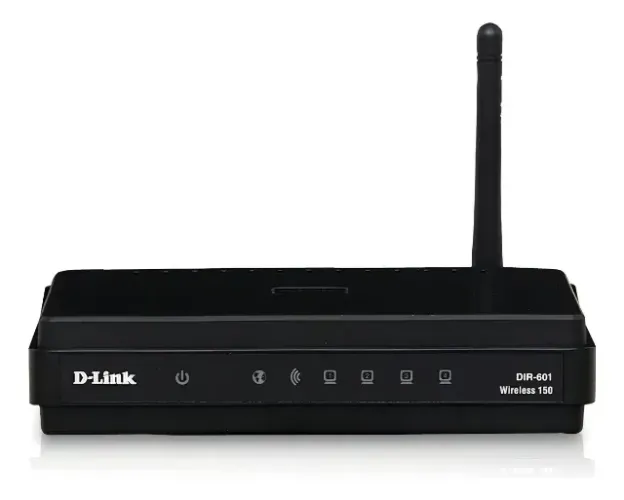 Roteador WiFi D-Link DIR-600 2.4GHz 4 Portas LAN Preto