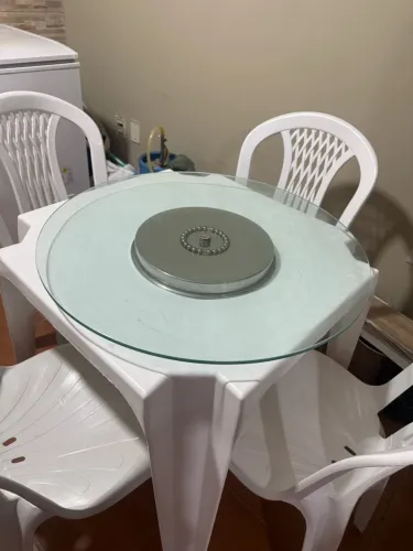 Prato giratório de mesa