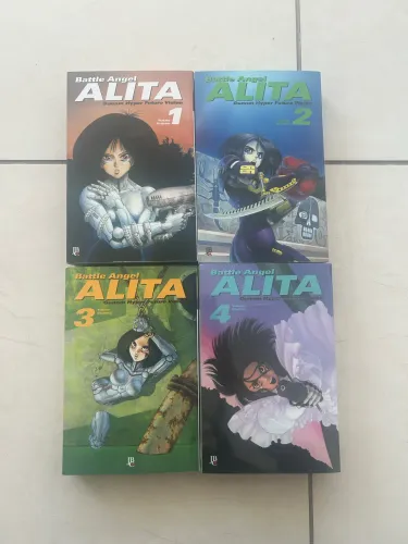 Mangá Alita 1-4 | Completo (vol 4 lacrado)