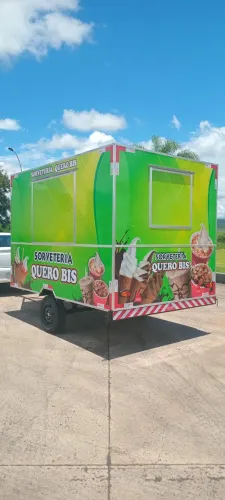 Trailer sorvete food