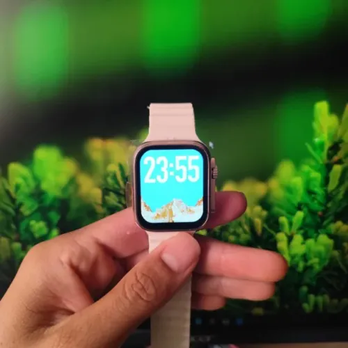Smartwatch T800 Ultra 3 Sem Fio À Prova D'água Branco 49mm