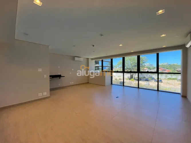Sala comercial nova no Georgina Business Park, com fino acabamento, ar-condicionado e vist