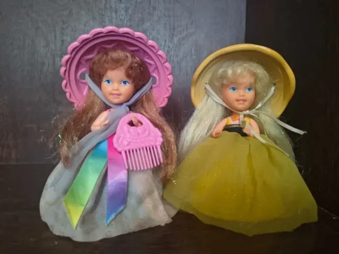Lote bonecas docinhos mágicos anos 1990