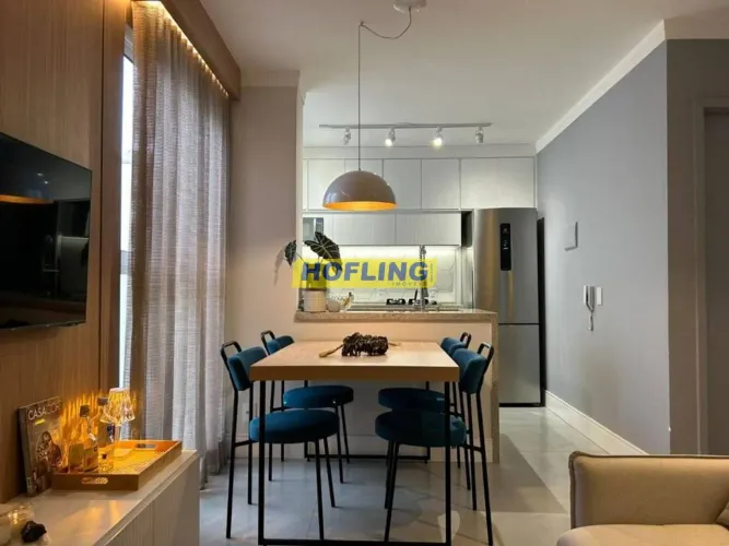 Apartamento com 2 dormitórios para alugar, 43 m² por R$ 1.750,00/mês - Chácara Lusa - Rio