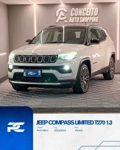 Jeep Compass Limited T270 1.3 TB 4X2 Flex AUT 2024
