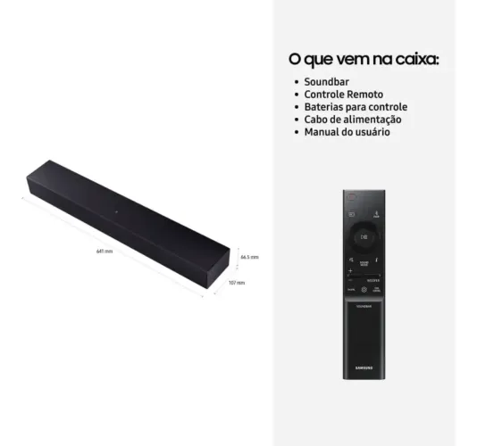 Soundbar Samsung HW- B400F (LACRADO)