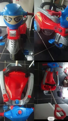 Vendo esse carrinho triciclo com bom estado por 180 reais pra pega no logal em outro 220