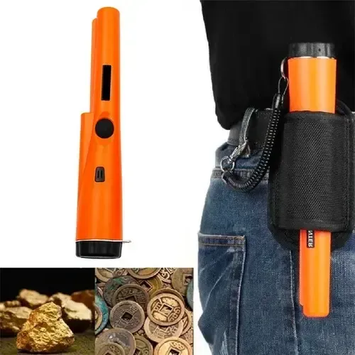Detector de metais Ouro Prata GP Pointer a prova d'agua cor laranja